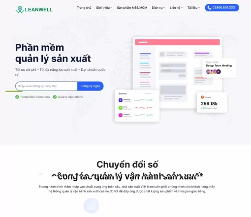 Theme WordPress Phần Mềm Chuyển Đổi Số