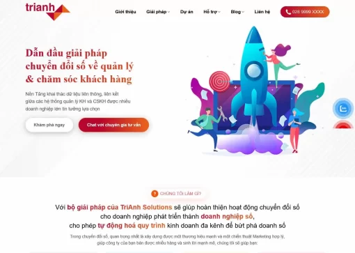 Theme WordPress Công Ty Marketing Online