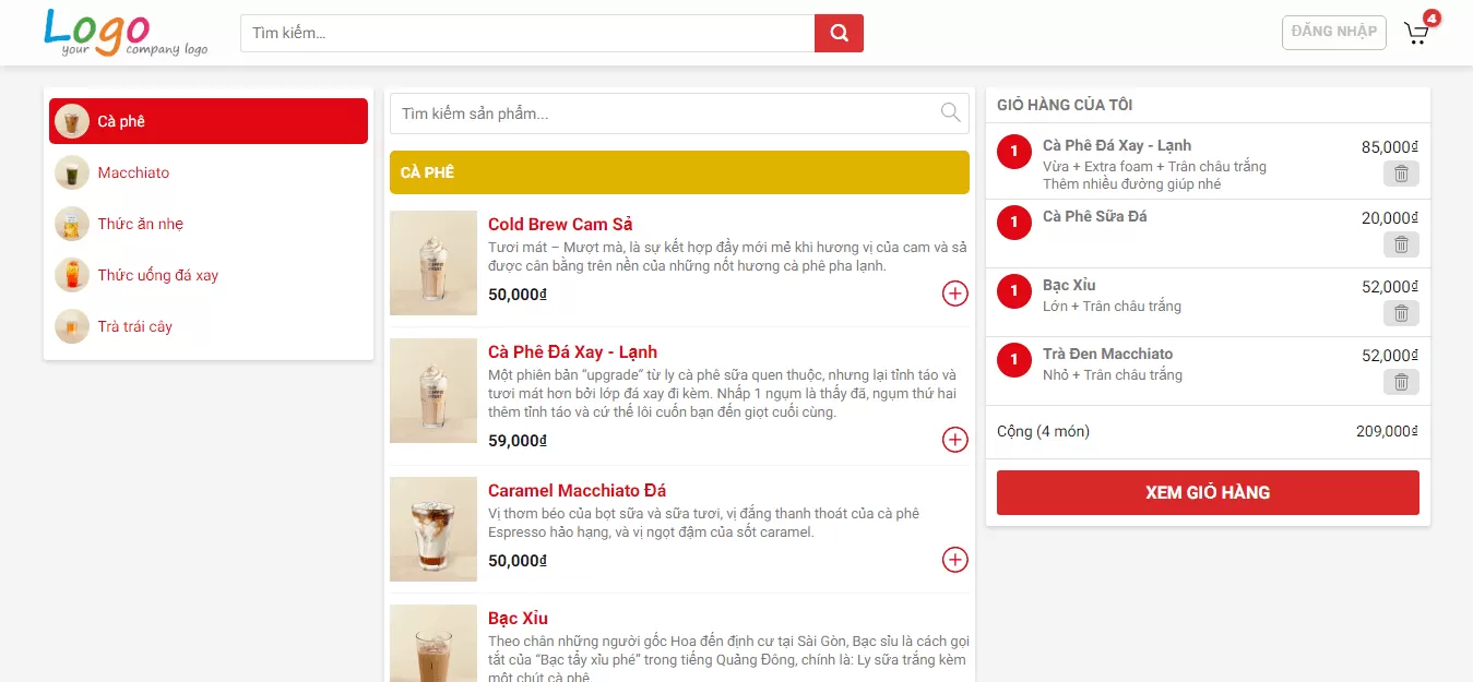 Plugin đặt đồ ăn nhanh, đồ uống online cho WordPress và Woocommerce 3 plugin dat do an nhanh do uong online cho wordpress va woocommerce