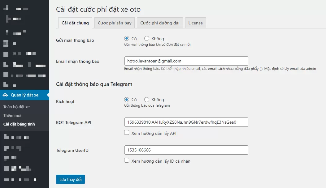 Plugin đặt xe trực tuyến cho wordpress 5 plugin dat xe truc tuyen cho wordpress 3