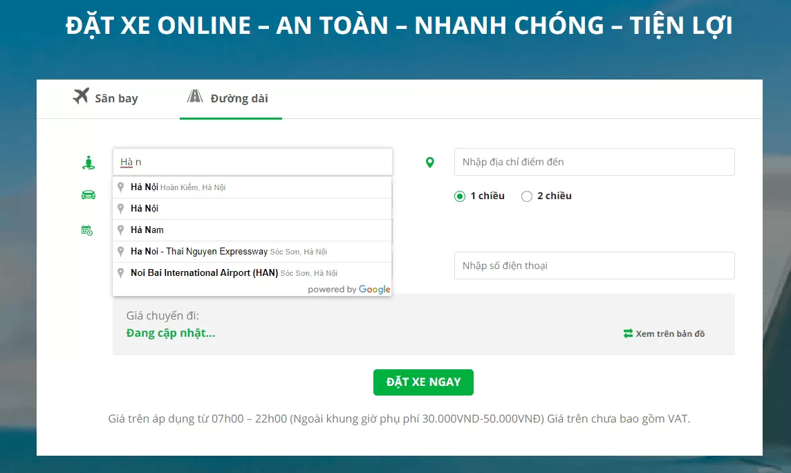 Plugin đặt xe trực tuyến cho wordpress 2 plugin dat xe truc tuyen cho wordpress