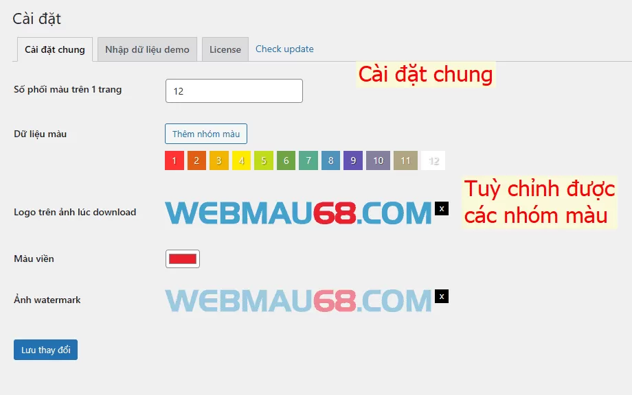 Plugin phối màu sơn nhà cho WordPress 3 plugin phoi mau son nha cho wordpress 1